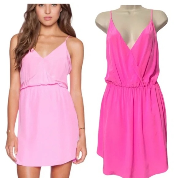 Rory Beca Elegant Magenta Dress Medium - Picture 3 of 3